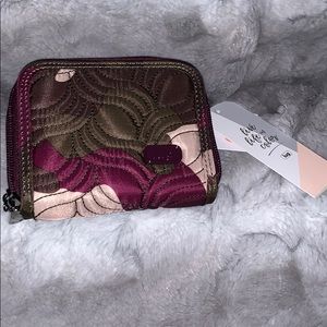 Lug Splits Wallet Camo Berry